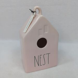 Rae Dunn NEST‎ Pink Birdhouse by Magenta